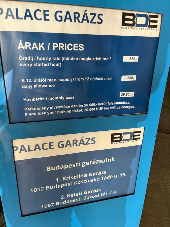 Bez7 Apartman Budapest Eksteriør billede